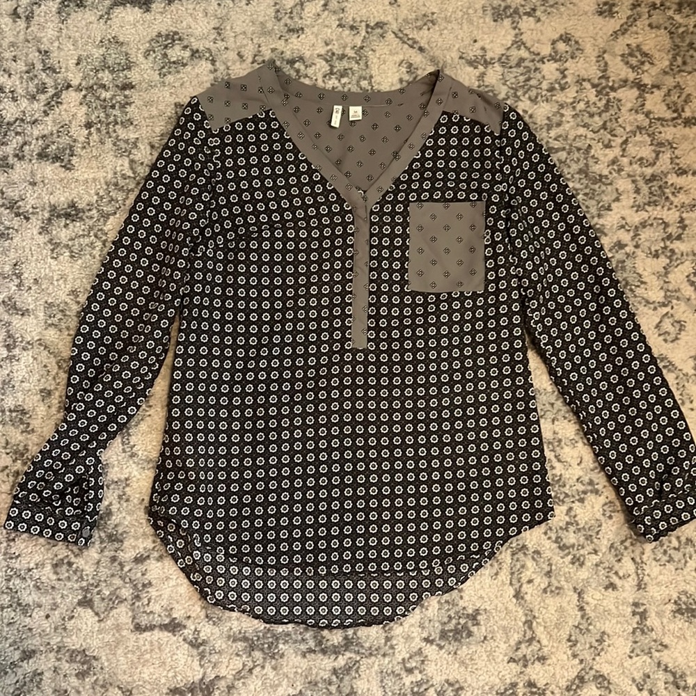 CATO Blouse, Grey, Medium